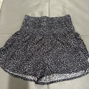 Free People cheetah high waisted shorts